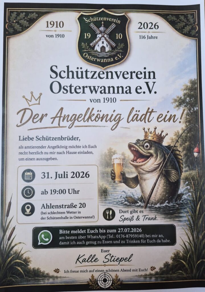 Angeln der Freitagsschützen