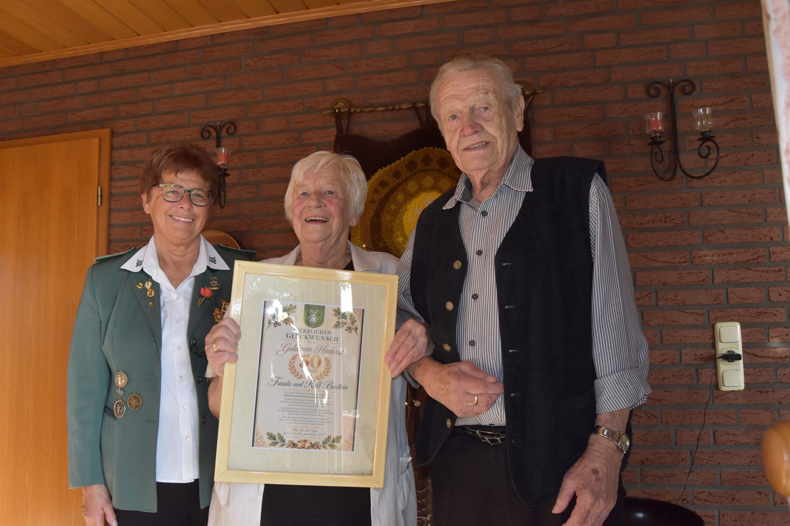 Goldene Hochzeit von Traute und Rolf Bastein